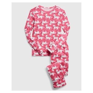 Organic Cotton Pink Unicorn PJ Set | Size 10